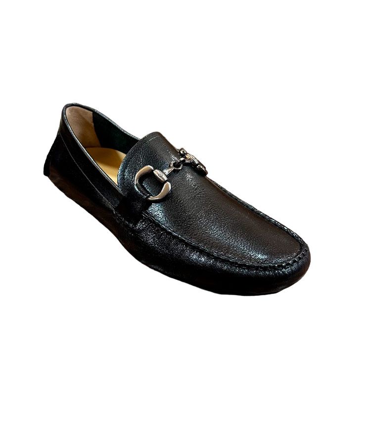 Mocasín Jean Pierre color negro con hebilla