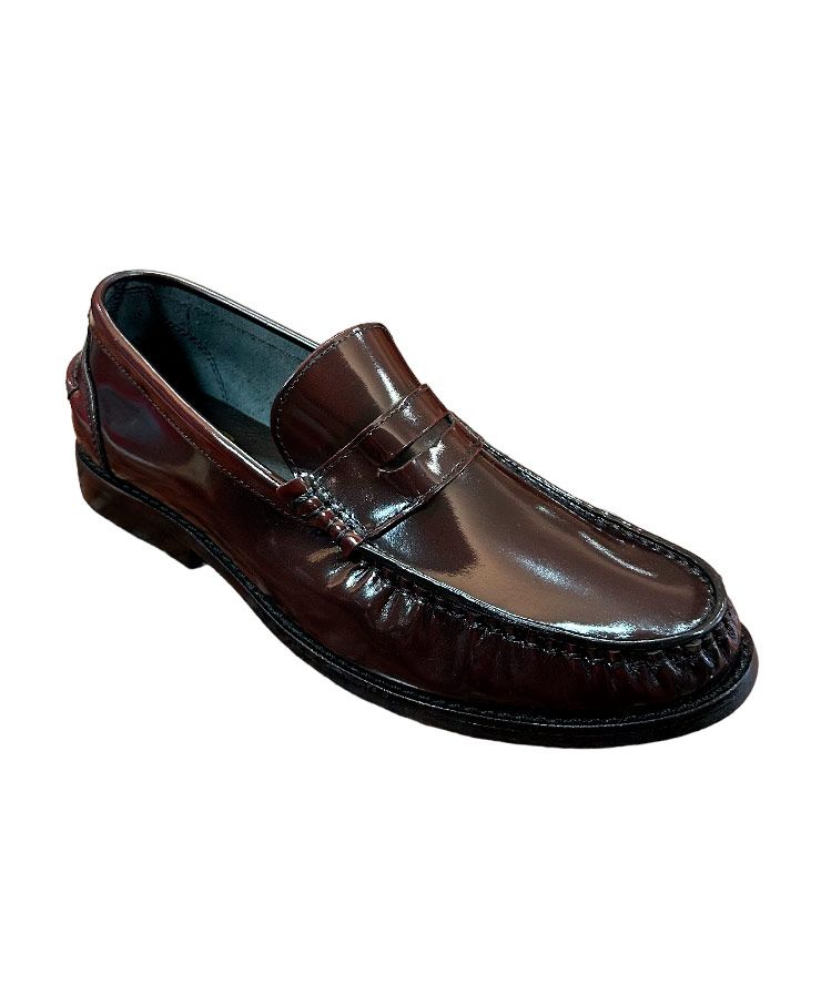 Mocasin Camo penny color vino