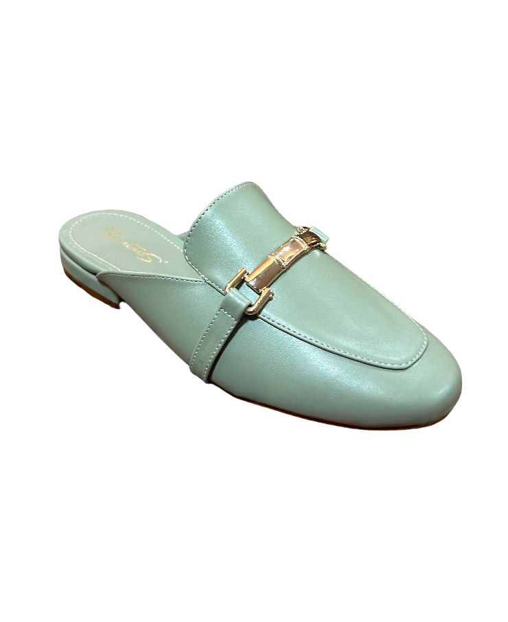 Mocasín sueco Senties color pistache