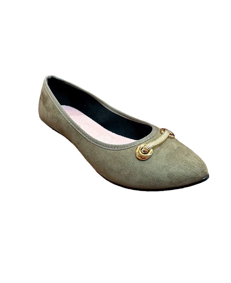 Ballerina Leader Shoes color olivo