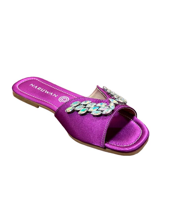 Sandalia Naruwan color morado