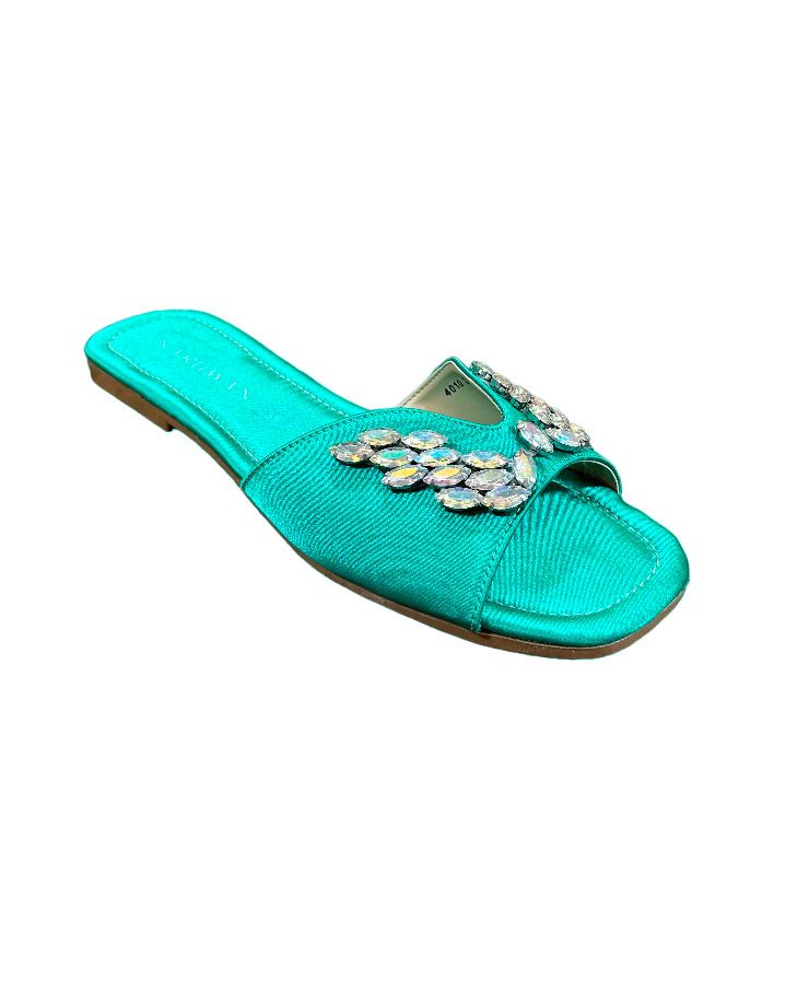 Sandalia Naruwan color verde