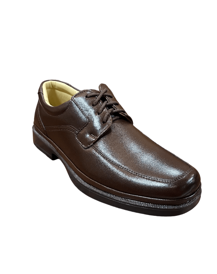 Zapato Pazstor con agujeta color cafe