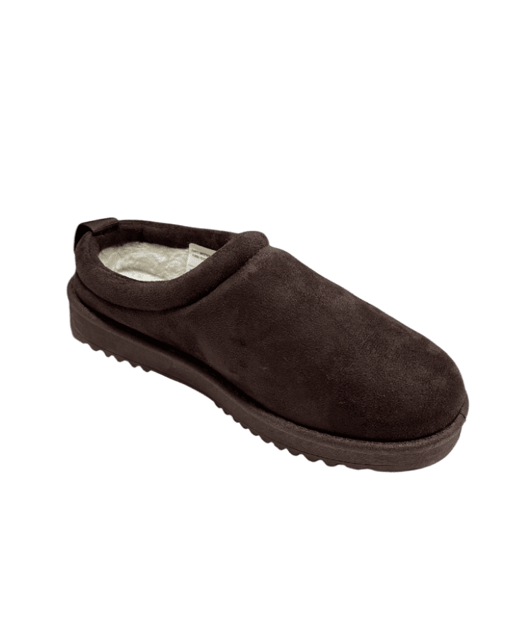 Pantuflas tipo sandalias Forever color cafe